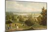 A View of London Taken from Greenwich Park, Pub. 1820 by Colnaghi and Co.-null-Mounted Giclee Print