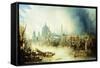 A View of London with St-John Gendall-Framed Stretched Canvas