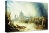 A View of London with St-John Gendall-Stretched Canvas