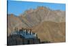 A View of Magnificent 1000-Year-Old Lamayuru Monastery in Remote Region of Ladakh in Northern India-Alex Treadway-Stretched Canvas