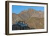 A View of Magnificent 1000-Year-Old Lamayuru Monastery in Remote Region of Ladakh in Northern India-Alex Treadway-Framed Photographic Print