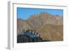 A View of Magnificent 1000-Year-Old Lamayuru Monastery in Remote Region of Ladakh in Northern India-Alex Treadway-Framed Photographic Print