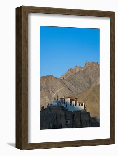 A View of Magnificent 1000-Year-Old Lamayuru Monastery in Remote Region of Ladakh in Northern India-Alex Treadway-Framed Photographic Print