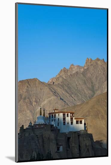 A View of Magnificent 1000-Year-Old Lamayuru Monastery in Remote Region of Ladakh in Northern India-Alex Treadway-Mounted Photographic Print