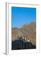 A View of Magnificent 1000-Year-Old Lamayuru Monastery in Remote Region of Ladakh in Northern India-Alex Treadway-Framed Photographic Print