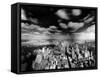 A View of Manhattan-null-Framed Stretched Canvas