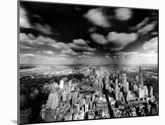 A View of Manhattan-null-Mounted Premium Photographic Print