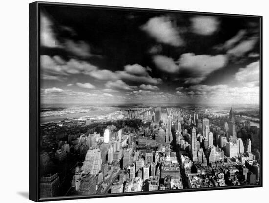 A View of Manhattan-null-Framed Photographic Print