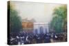 A View of Marble Arch-Emile Hoeterickx-Stretched Canvas