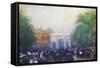 A View of Marble Arch-Emile Hoeterickx-Framed Stretched Canvas