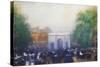 A View of Marble Arch-Emile Hoeterickx-Stretched Canvas