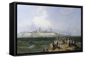 A View of Margate from the Pier-James Webb-Framed Stretched Canvas