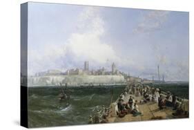 A View of Margate from the Pier-James Webb-Stretched Canvas