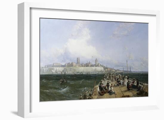 A View of Margate from the Pier-James Webb-Framed Giclee Print