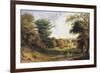 A View of Mereworth Castle and Park-John F . Tennant-Framed Giclee Print