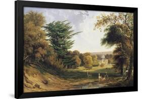 A View of Mereworth Castle and Park-John F . Tennant-Framed Giclee Print