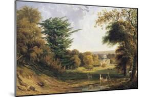 A View of Mereworth Castle and Park-John F . Tennant-Mounted Giclee Print