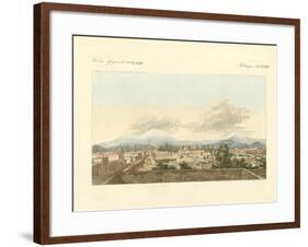 A View of Mexico and of the Farer Surroundings of That Town-null-Framed Giclee Print