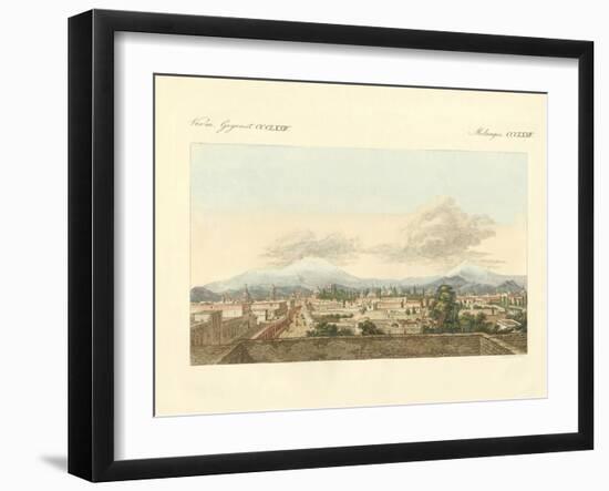 A View of Mexico and of the Farer Surroundings of That Town-null-Framed Giclee Print