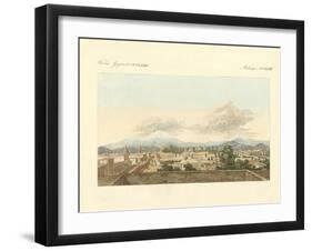 A View of Mexico and of the Farer Surroundings of That Town-null-Framed Giclee Print