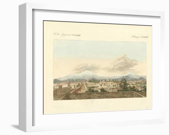 A View of Mexico and of the Farer Surroundings of That Town-null-Framed Giclee Print