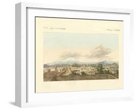 A View of Mexico and of the Farer Surroundings of That Town-null-Framed Giclee Print