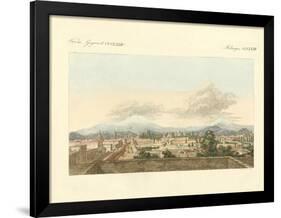 A View of Mexico and of the Farer Surroundings of That Town-null-Framed Giclee Print