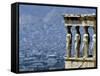 A View of Modern Athens from the Ancient Acropolis Hill-null-Framed Stretched Canvas