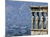 A View of Modern Athens from the Ancient Acropolis Hill-null-Mounted Photographic Print