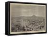 A View of Modern Athens-null-Framed Stretched Canvas