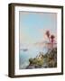 A View of Monaco (Oil on Canvas)-Franz Richard Unterberger-Framed Giclee Print
