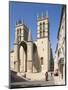 A View of Montpellier Cathedral, Montpellier, Languedoc-Roussillon, France, Europe-David Clapp-Mounted Photographic Print