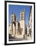 A View of Montpellier Cathedral, Montpellier, Languedoc-Roussillon, France, Europe-David Clapp-Framed Photographic Print