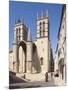 A View of Montpellier Cathedral, Montpellier, Languedoc-Roussillon, France, Europe-David Clapp-Mounted Photographic Print