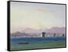 A View of Mount Fuji-Charles Wirgman-Framed Stretched Canvas