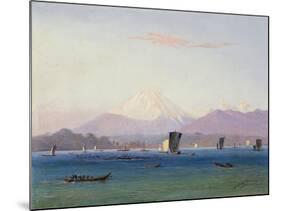 A View of Mount Fuji-Charles Wirgman-Mounted Giclee Print