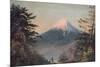 A View of Mount Fusiyama with Figures in the Foreground-Charles Wirgman-Mounted Giclee Print