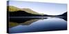 A View of Mt. Rainier Reflected in Packwood Lake, Washington-Bennett Barthelemy-Stretched Canvas
