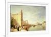 A View of Murano-Sir Augustus Wall Callcott-Framed Giclee Print