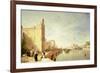 A View of Murano-Sir Augustus Wall Callcott-Framed Giclee Print