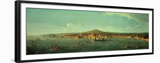 A View of Naples-Vanvitelli (Gaspar van Wittel)-Framed Giclee Print