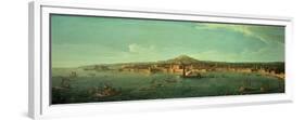 A View of Naples-Vanvitelli (Gaspar van Wittel)-Framed Giclee Print