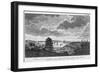 A View of New York, Governors Island, the River from Long Island-A. Hamilton, Jr.-Framed Giclee Print