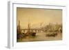 A View of Newcastle from the River Tyne-Thomas Miles Richardson-Framed Giclee Print