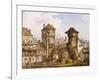 A View of Nurnberg-Angelo Quaglio-Framed Giclee Print