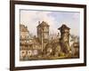 A View of Nurnberg-Angelo Quaglio-Framed Giclee Print