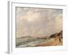 A View of Osmington Bay, Dorset, Looking Towards Portland Island-John Constable-Framed Giclee Print