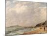 A View of Osmington Bay, Dorset, Looking Towards Portland Island-John Constable-Mounted Giclee Print