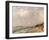 A View of Osmington Bay, Dorset, Looking Towards Portland Island-John Constable-Framed Giclee Print