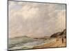 A View of Osmington Bay, Dorset, Looking Towards Portland Island-John Constable-Mounted Giclee Print